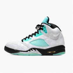 KicksOnFire Jordan 5 Retro Island Green White/Black-White-Island Green CN2932-100