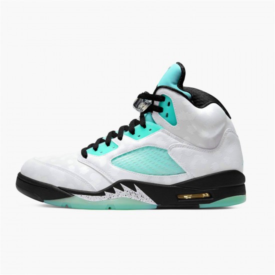 KicksOnFire Jordan 5 Retro Island Green White/Black-White-Island Green CN2932-100