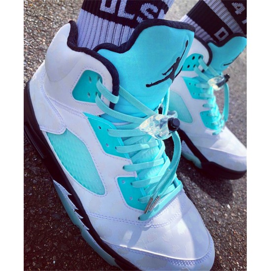 KicksOnFire Jordan 5 Retro Island Green White/Black-White-Island Green CN2932-100