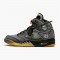 KicksOnFire Jordan 5 Retro Off-White Black Black/Muslin-Fire Red CT8480-001