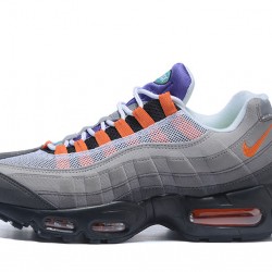 KicksOnFire Nike Air Max 95 OG QS Blacksafety Orangevolt Shoes 810374-078