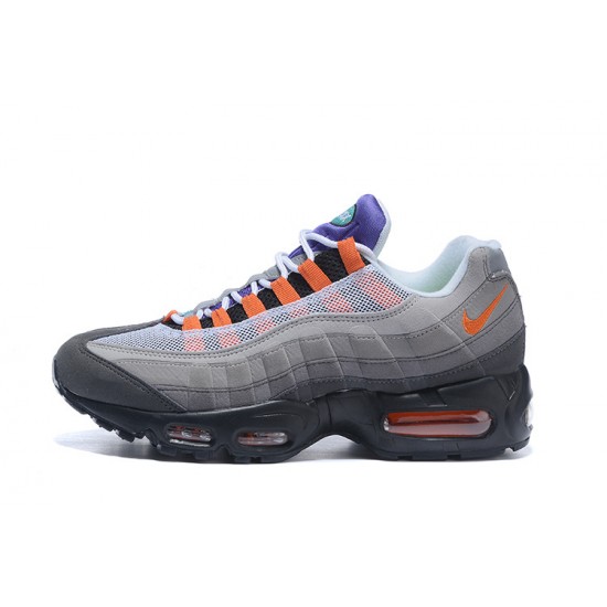 KicksOnFire Nike Air Max 95 OG QS Blacksafety Orangevolt Shoes 810374-078