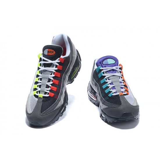 KicksOnFire Nike Air Max 95 OG QS Blacksafety Orangevolt Shoes 810374-078