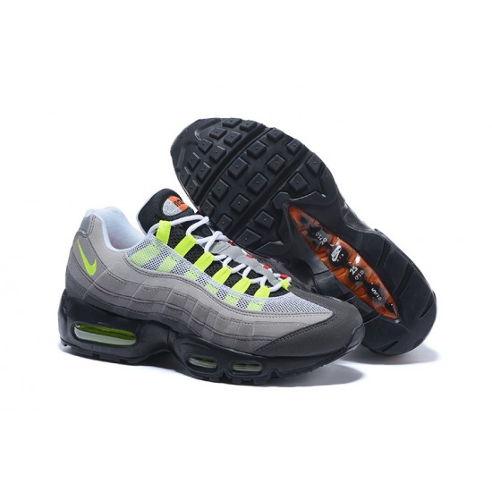 KicksOnFire Nike Air Max 95 OG QS Blacksafety Orangevolt Shoes 810374-078