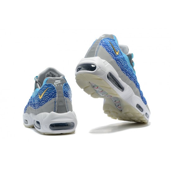 KicksOnFire Nike Air Max 95 TT Blue Grey White Shoes CW7992-001