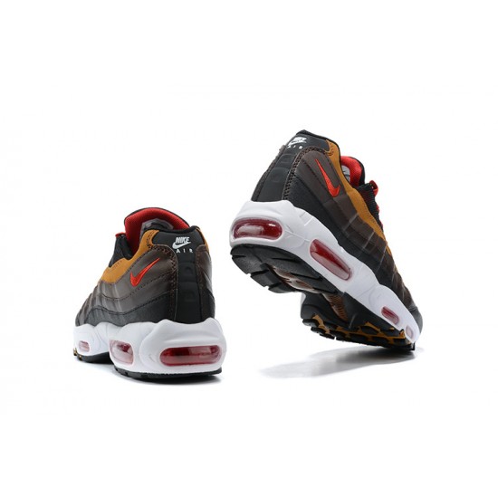 KicksOnFire Nike Air Max 95 TT Grey Red and Brown Shoes 