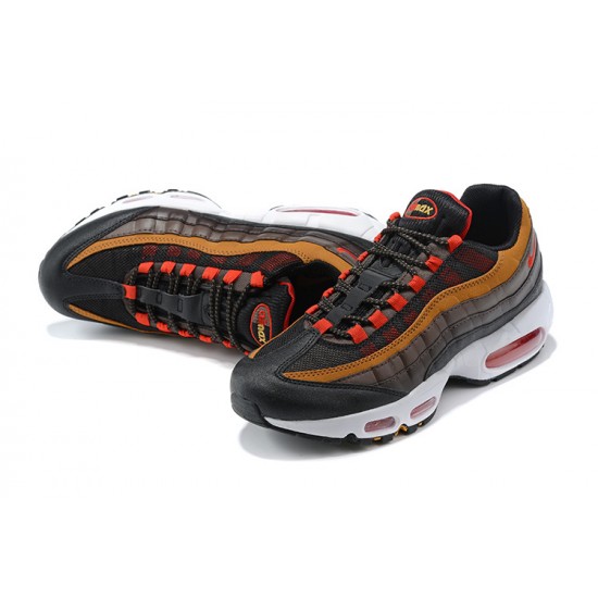 KicksOnFire Nike Air Max 95 TT Grey Red and Brown Shoes 