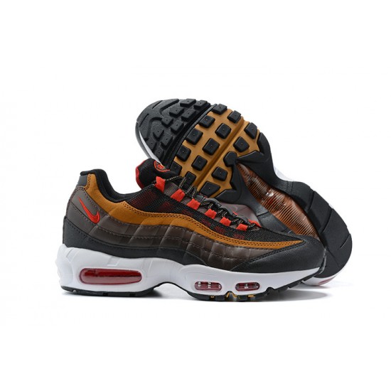 KicksOnFire Nike Air Max 95 TT Grey Red and Brown Shoes 