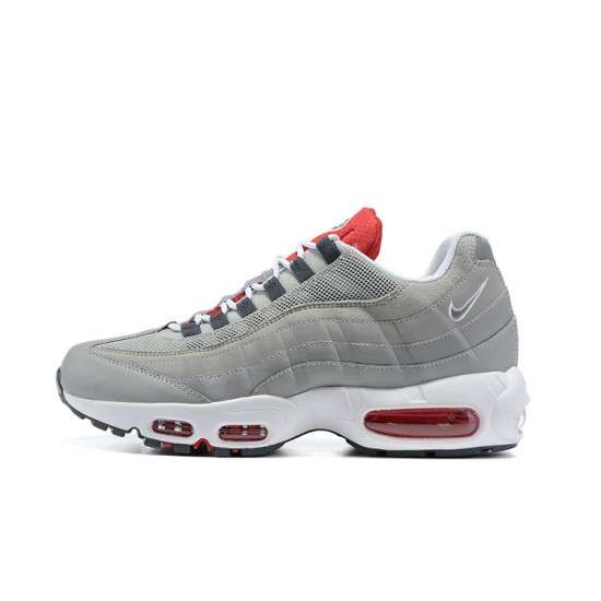 KicksOnFire Nike Air Max 95 TT Grey White and Red Shoes 