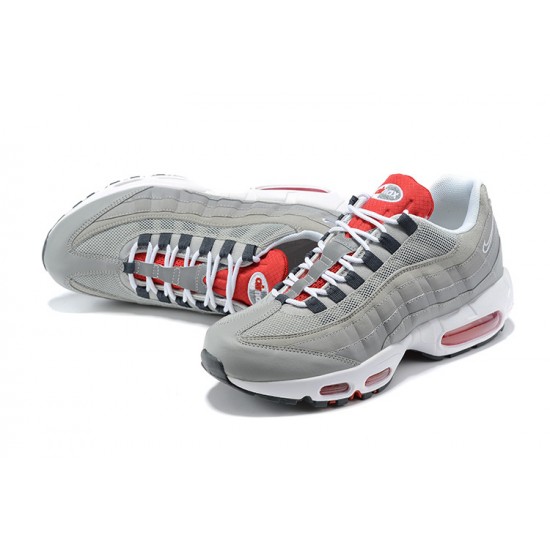 KicksOnFire Nike Air Max 95 TT Grey White and Red Shoes 