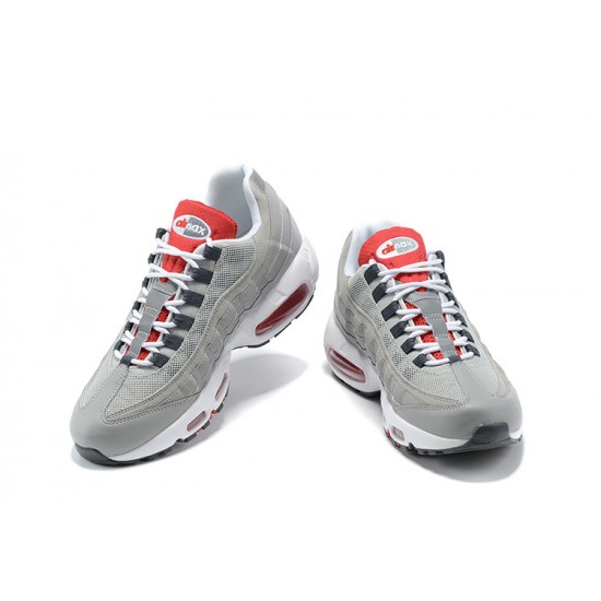 KicksOnFire Nike Air Max 95 TT Grey White and Red Shoes 