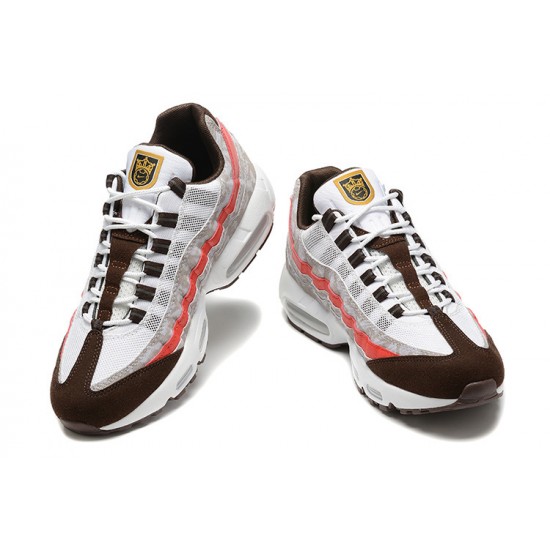 KicksOnFire Nike Air Max 95 TT Social FC Grey Red Shoes DQ9016-001