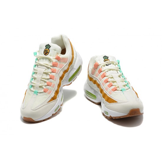 KicksOnFire Nike Air Max 95 TT White  Green Brown Shoes CZ0154-100 