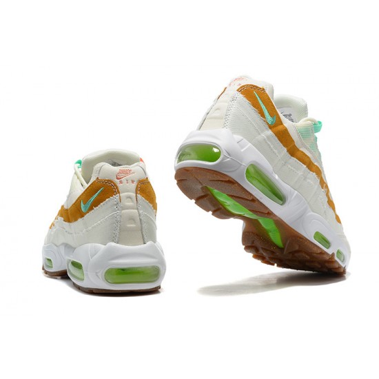 KicksOnFire Nike Air Max 95 TT White  Green Brown Shoes CZ0154-100 