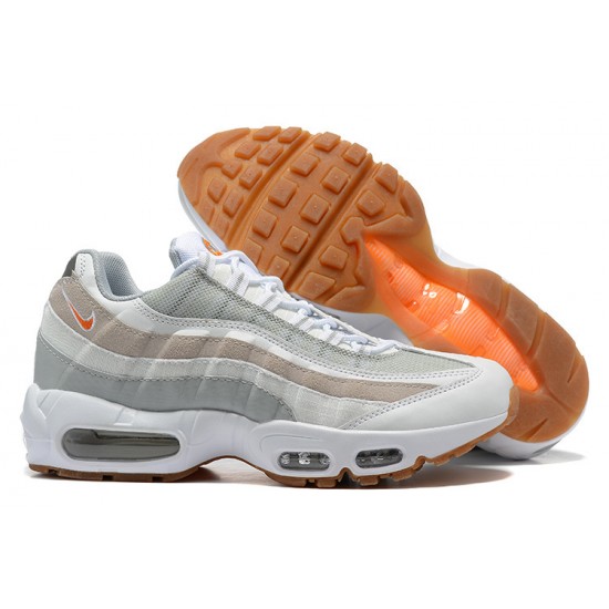 KicksOnFire Nike Air Max 95 TT White Grey and Orange Shoes DM0011-100 