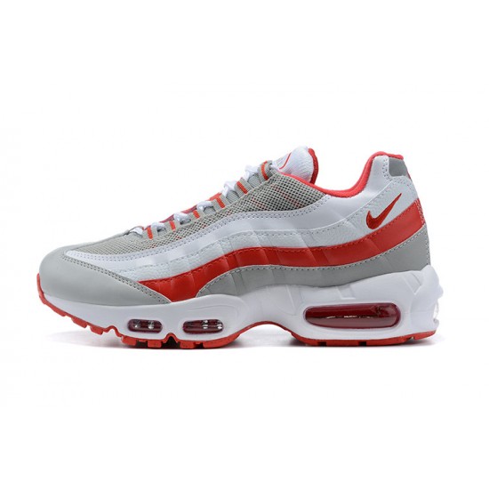 KicksOnFire Nike Air Max 95 TT White Red and Grey Shoes