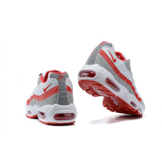 KicksOnFire Nike Air Max 95 TT White Red and Grey Shoes