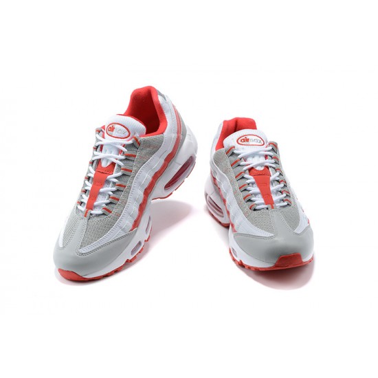 KicksOnFire Nike Air Max 95 TT White Red and Grey Shoes