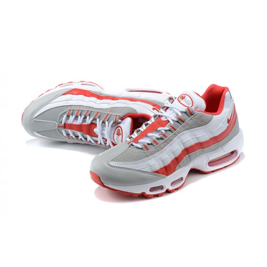 KicksOnFire Nike Air Max 95 TT White Red and Grey Shoes