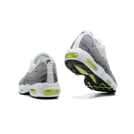 KicksOnFire Nike Air Max 95 TT White and Grey Shoes