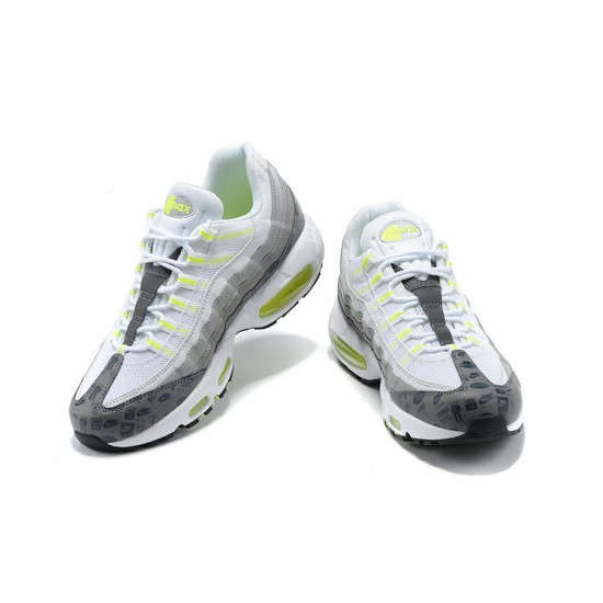 KicksOnFire Nike Air Max 95 TT White and Grey Shoes