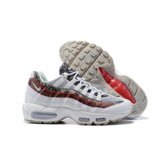 KicksOnFire Nike Air Max 95 TT White and Red Shoes