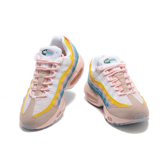 KicksOnFire Nike Air Max 95 TT Yellow Pink White Shoes DQ9323-200