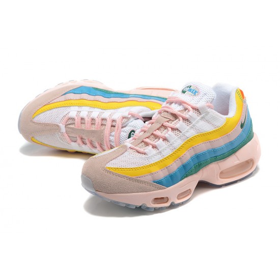 KicksOnFire Nike Air Max 95 TT Yellow Pink White Shoes DQ9323-200