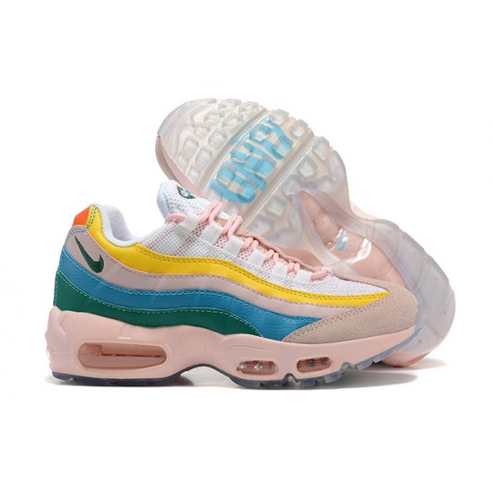 KicksOnFire Nike Air Max 95 TT Yellow Pink White Shoes DQ9323-200