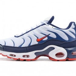 KicksOnFire Nike Air Max Plus Tn QS White Blue and Red Shoes