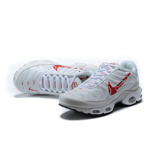 KicksOnFire Nike Air Max Plus Tn White Red Shoes CU3454-100