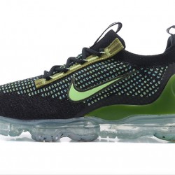 KicksOnFire Nike Air VaporMax 2021 Flyknit Black Green Shoes DQ7640-001