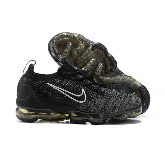 KicksOnFire Nike Air VaporMax 2021 Flyknit Black Grey Shoes DC9394-001