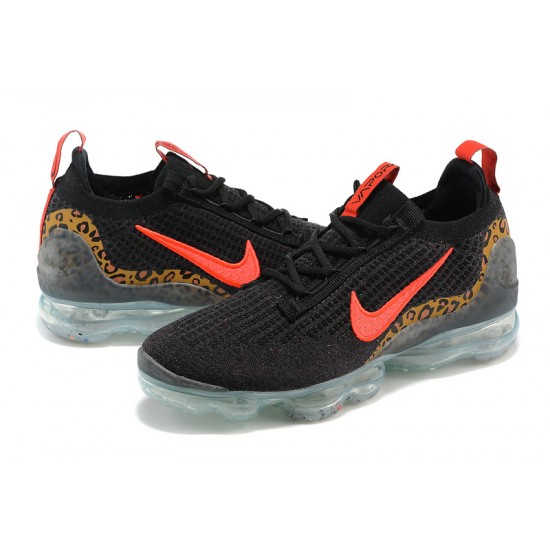 KicksOnFire Nike Air VaporMax 2021 Flyknit Black Red Shoes