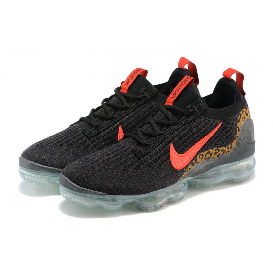 KicksOnFire Nike Air VaporMax 2021 Flyknit Black Red Shoes