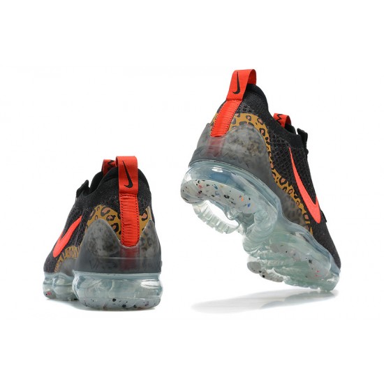 KicksOnFire Nike Air VaporMax 2021 Flyknit Black Red Shoes