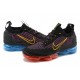 KicksOnFire Nike Air VaporMax 2021 Flyknit Black Red and Blue Shoes