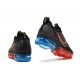 KicksOnFire Nike Air VaporMax 2021 Flyknit Black Red and Blue Shoes