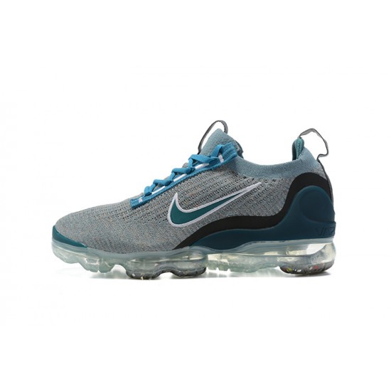 KicksOnFire Nike Air VaporMax 2021 Flyknit Blue Grey Shoes DC9394-400