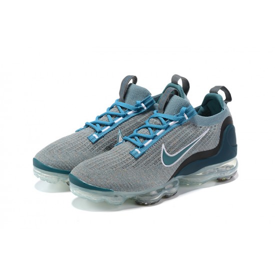 KicksOnFire Nike Air VaporMax 2021 Flyknit Blue Grey Shoes DC9394-400