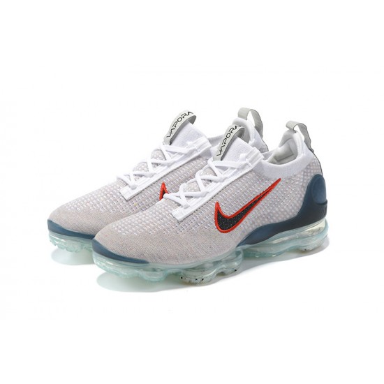 KicksOnFire Nike Air VaporMax 2021 Flyknit Blue Red Shoes DC9454-100