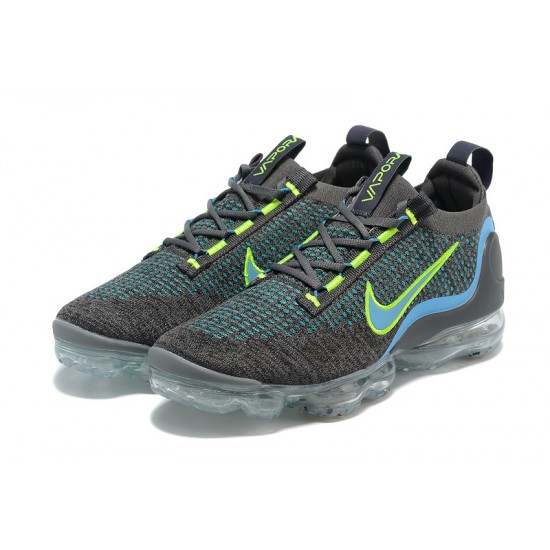 KicksOnFire Nike Air VaporMax 2021 Flyknit Grey Blue Shoes DB1550-001