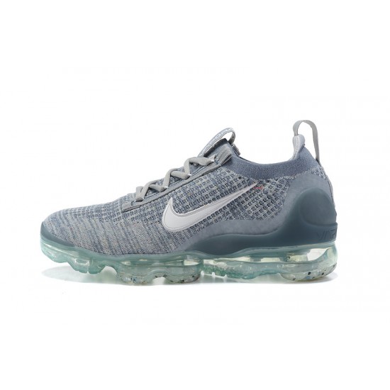 KicksOnFire Nike Air VaporMax 2021 Flyknit Grey Blue Shoes DH4084-400