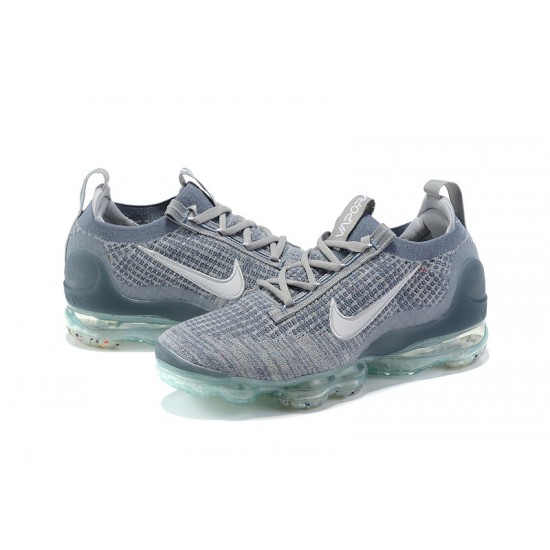 KicksOnFire Nike Air VaporMax 2021 Flyknit Grey Blue Shoes DH4084-400