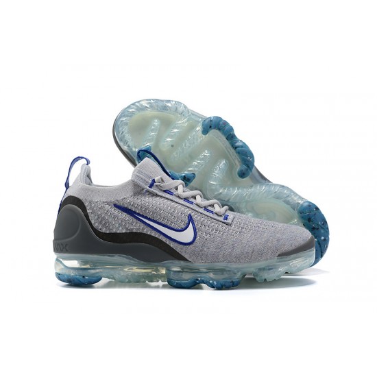 KicksOnFire Nike Air VaporMax 2021 Flyknit Grey Blue Shoes