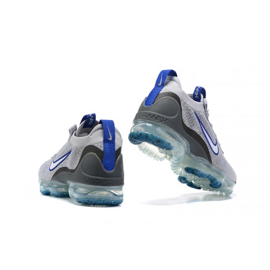 KicksOnFire Nike Air VaporMax 2021 Flyknit Grey Blue Shoes