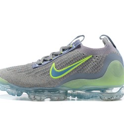 KicksOnFire Nike Air VaporMax 2021 Flyknit Grey Green Shoes DH4084-003