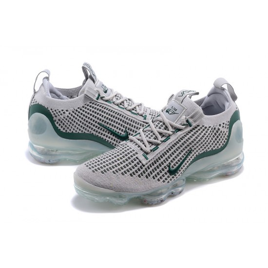 KicksOnFire Nike Air VaporMax 2021 Flyknit Grey Green Shoes DN3074-001