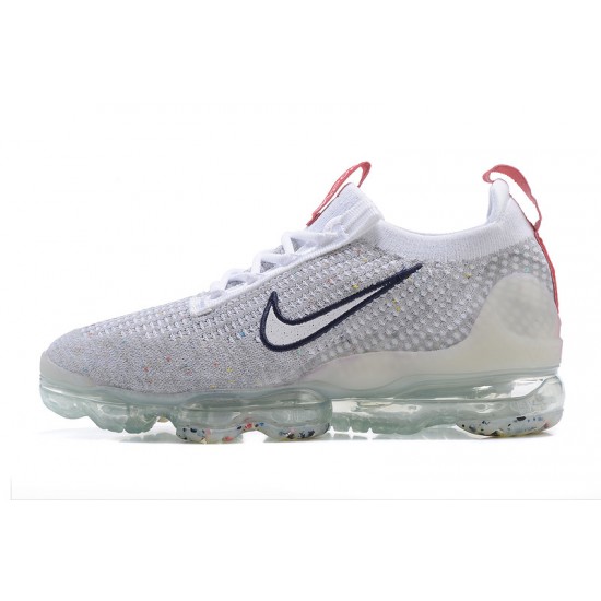 KicksOnFire Nike Air VaporMax 2021 Flyknit Grey Red Shoes DB1550-003