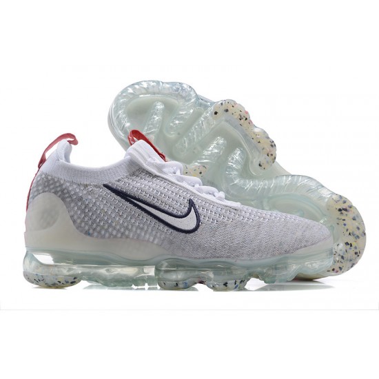 KicksOnFire Nike Air VaporMax 2021 Flyknit Grey Red Shoes DB1550-003